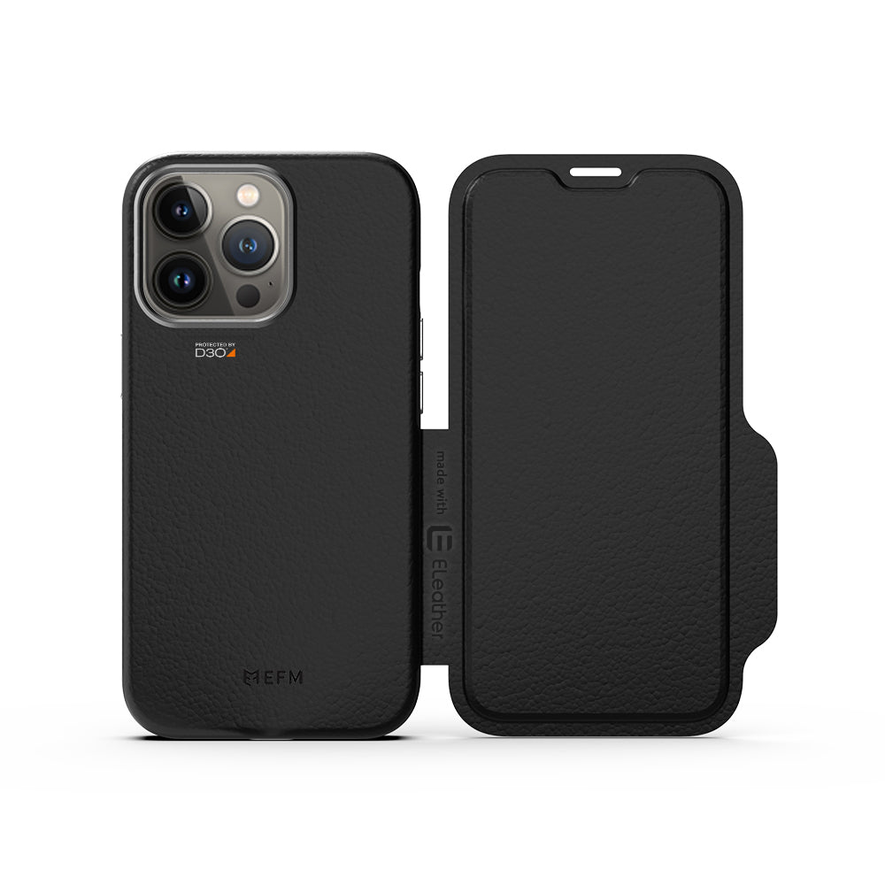 EFM Monaco Leather Wallet Case | D3O Impact Protection & 5G Friendly EFM