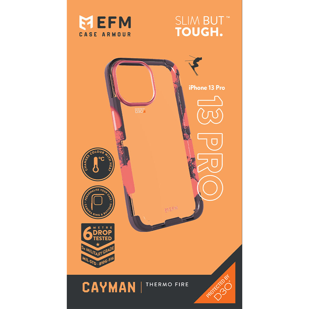 EFM Cayman Case with D3O Crystalex - Clear Phone Protection EFM