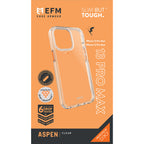 EFM Aspen Clear Case Armour for iPhone 13 Pro Max with D3O Crystalex