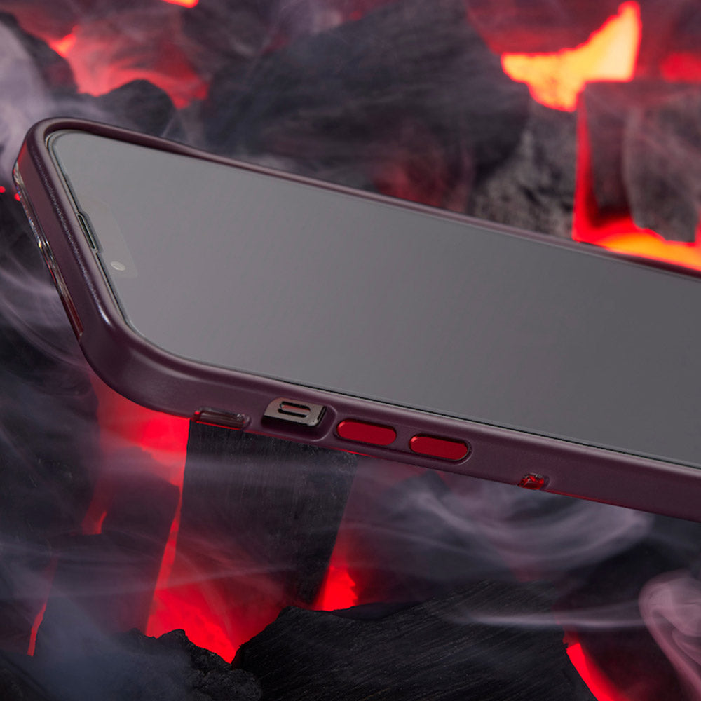 EFM Cayman iPhone 13 Pro Case - D3O Crystalex Protection - Thermo Fire