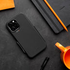 EFM Monaco iPhone 13 Pro Leather Wallet Case | D3O Protection
