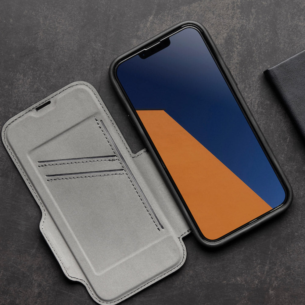 EFM Monaco Leather Wallet Case | D3O Impact Protection & 5G Friendly EFM