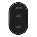 EFM 35W Dual Port Fast Wall Charger - Charge Two Devices at Once EFM