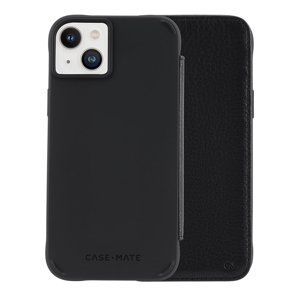 MagSafe Leather Folio Wallet Case with Stand & Card Slots CASE-MATE