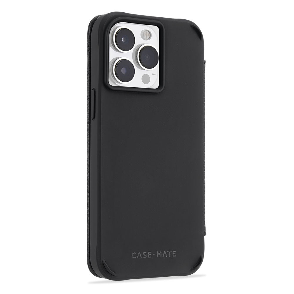 MagSafe Leather Wallet Phone Case with Stand & Card Holder CASE-MATE