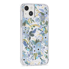 Garden Party Blue MagSafe iPhone Case with Gold Foil - 10ft Protection CASE-MATE