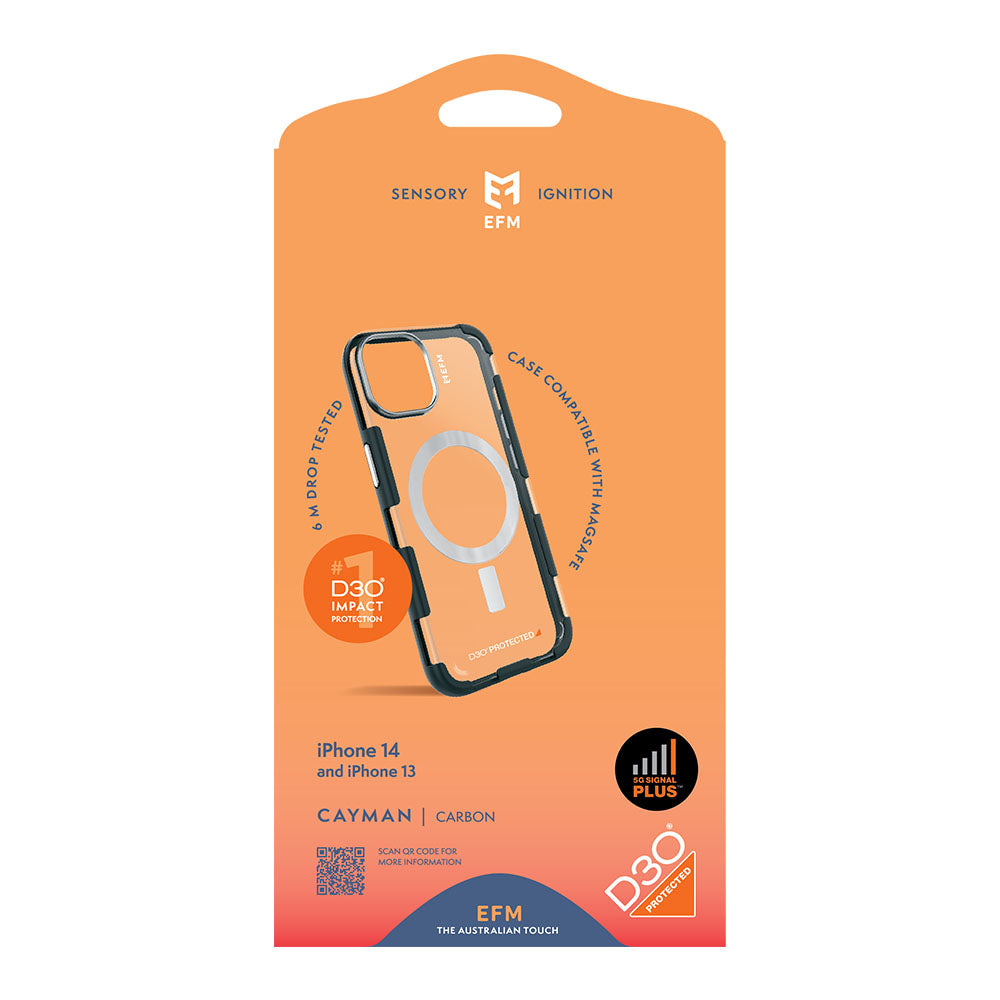 EFM Cayman Case Armour D3O 5G Signal Plus for iPhone 14 Pro