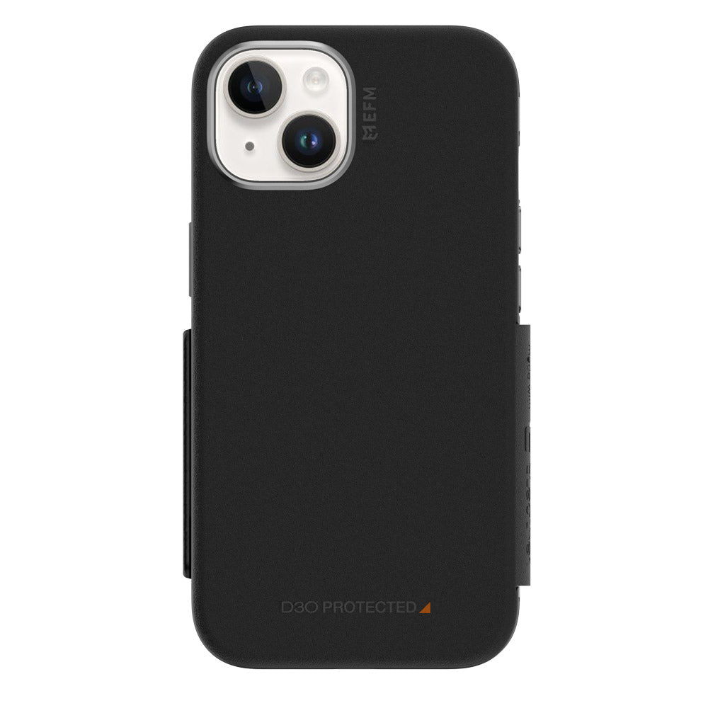 EFM Monaco D3O Leather Case for iPhone 14 Plus - Signal Plus Protection