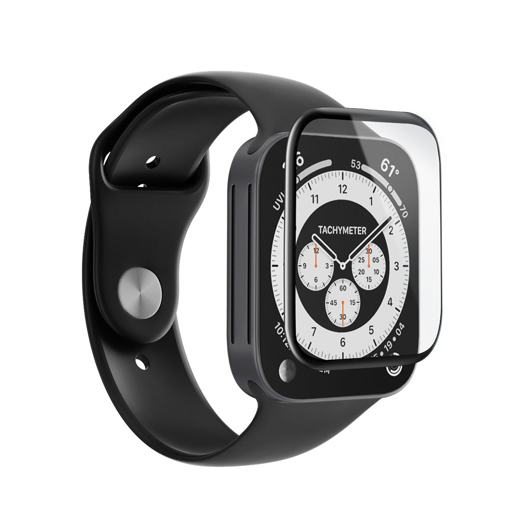 EFM FlexiGlass Screen Armour - Twin-Pack for Apple Watch All Products - Clear
