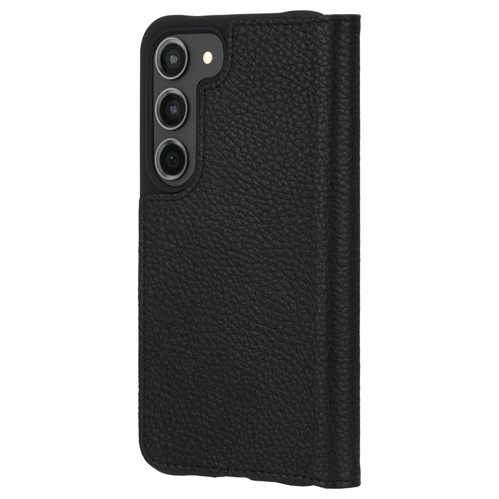 Galaxy S23 Premium Leather Wallet Folio Case with Stand CASE-MATE