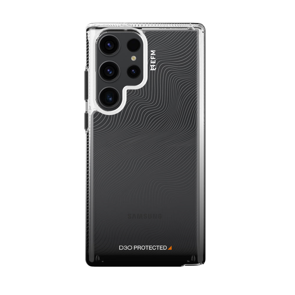 EFM Aspen S23 Ultra Case Armour | D3O Crystalex Black Gradient