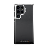 EFM Aspen Case Armour with D3O Crystalex for Samsung Galaxy S23 Ultra - Black Transparent (EFCDUAE284BLA)