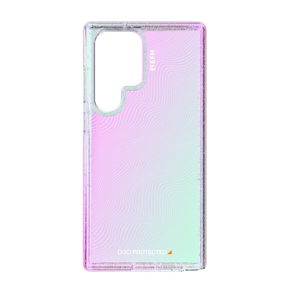 EFM Aspen D3O Crystalex Glitter Pearl Case for Samsung S23 Ultra