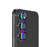 EFM Camera Lens Screen Armour for Samsung Galaxy S23+ & Samsung Galaxy S23 - Rainbow