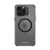 EFM Dakar Case Armour with D3O BIO for iPhone 15 Pro Max - Clear / Black