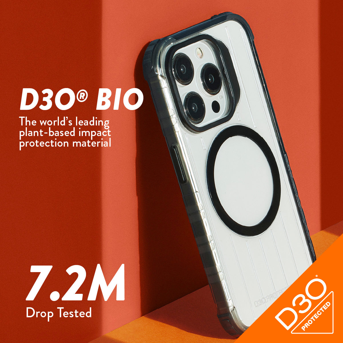 EFM Dakar D3O BIO Phone Case - Tough & Sustainable Drop Protection EFM