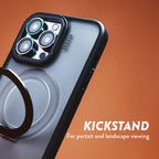 EFM Alta MagSafe Kickstand Phone Case | D3O Drop Protection EFM
