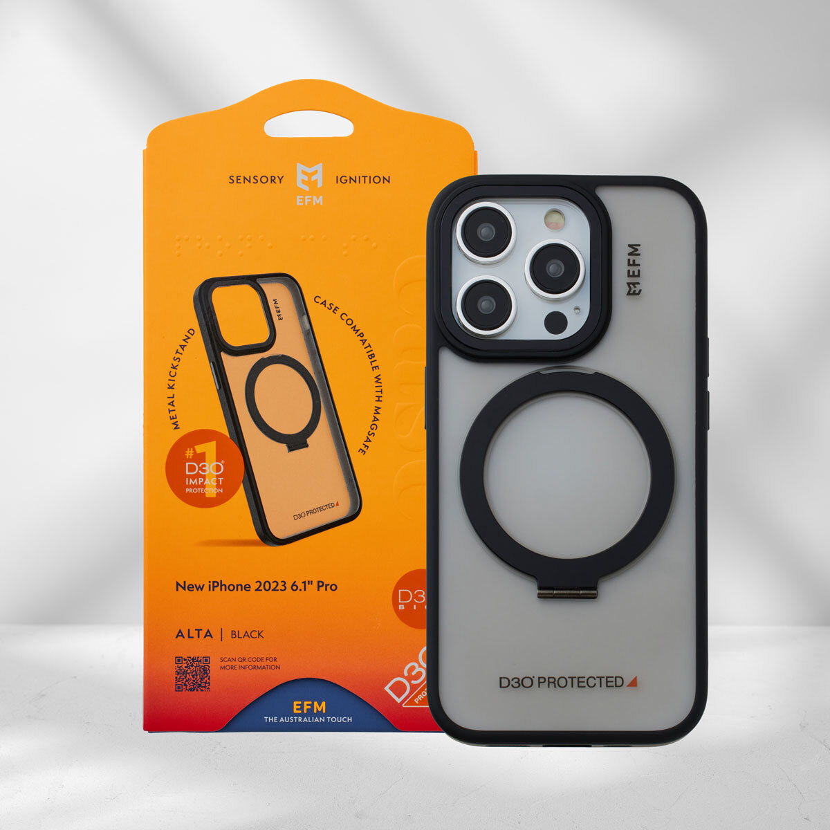 EFM Alta Case for iPhone 15 Pro with D3O BIO Drop Protection