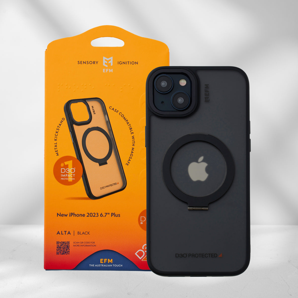 EFM Alta Case Armour with D3O BIO for iPhone 15 Plus