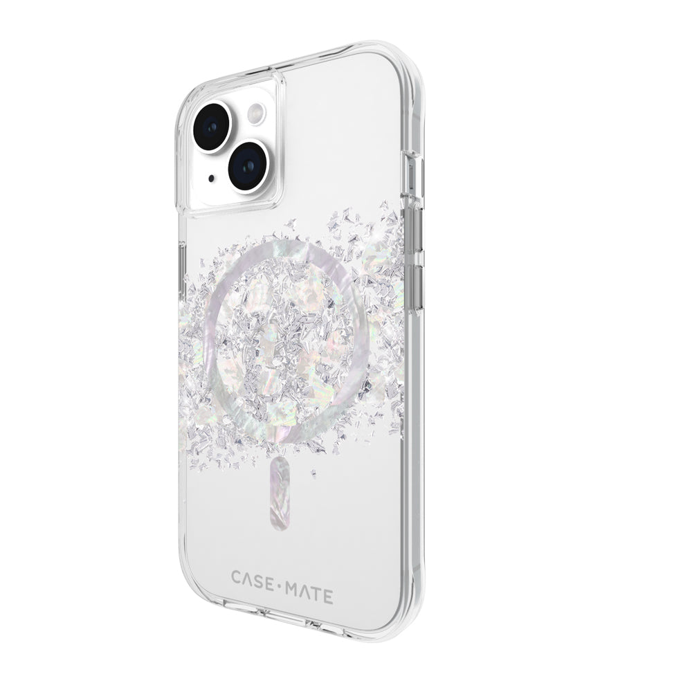 Case-Mate Karat MagSafe Case - Elegant Gold & Pearl iPhone Cover CASE-MATE
