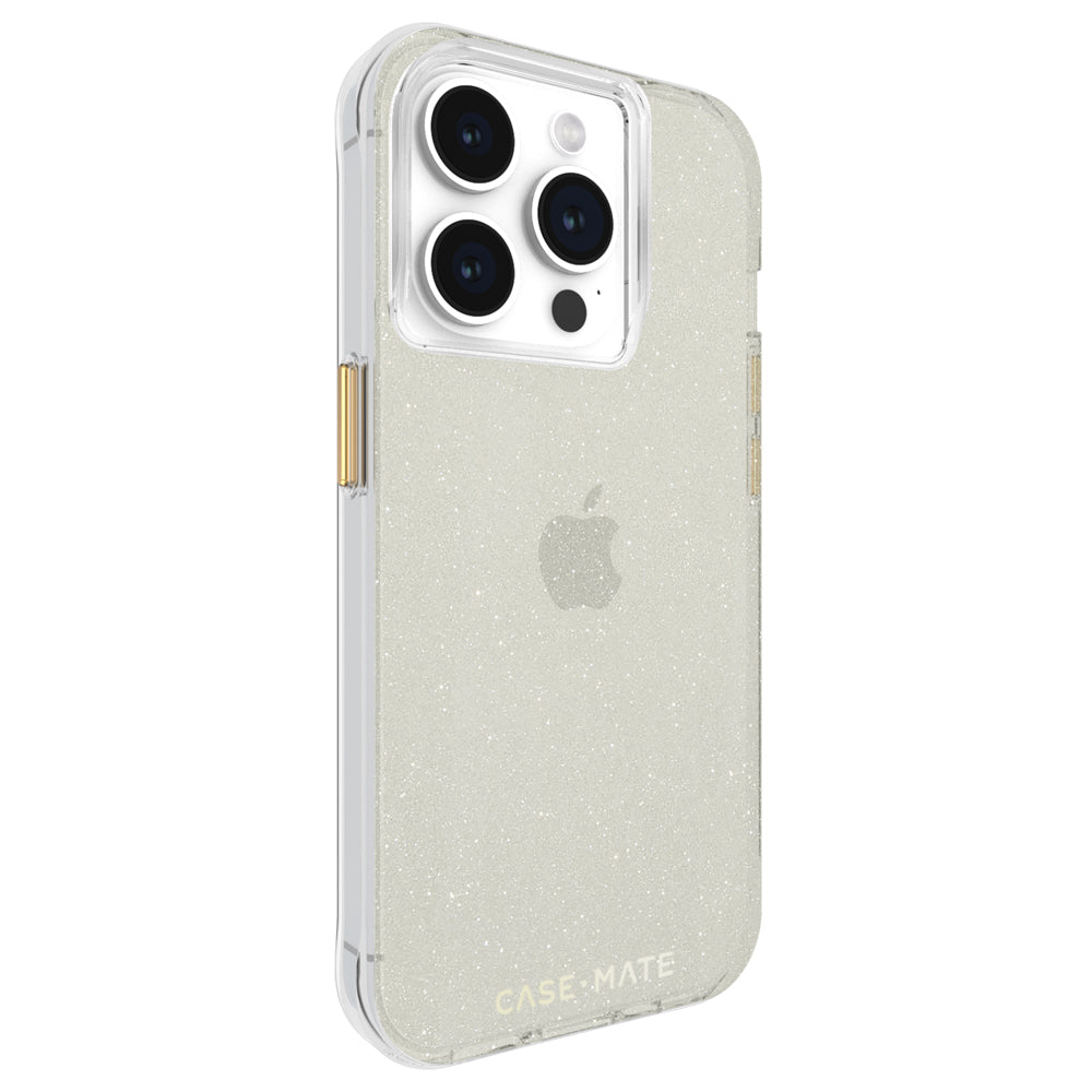Case-Mate Sheer Crystal Glitter Case | Slim & Protective Phone Cover CASE-MATE