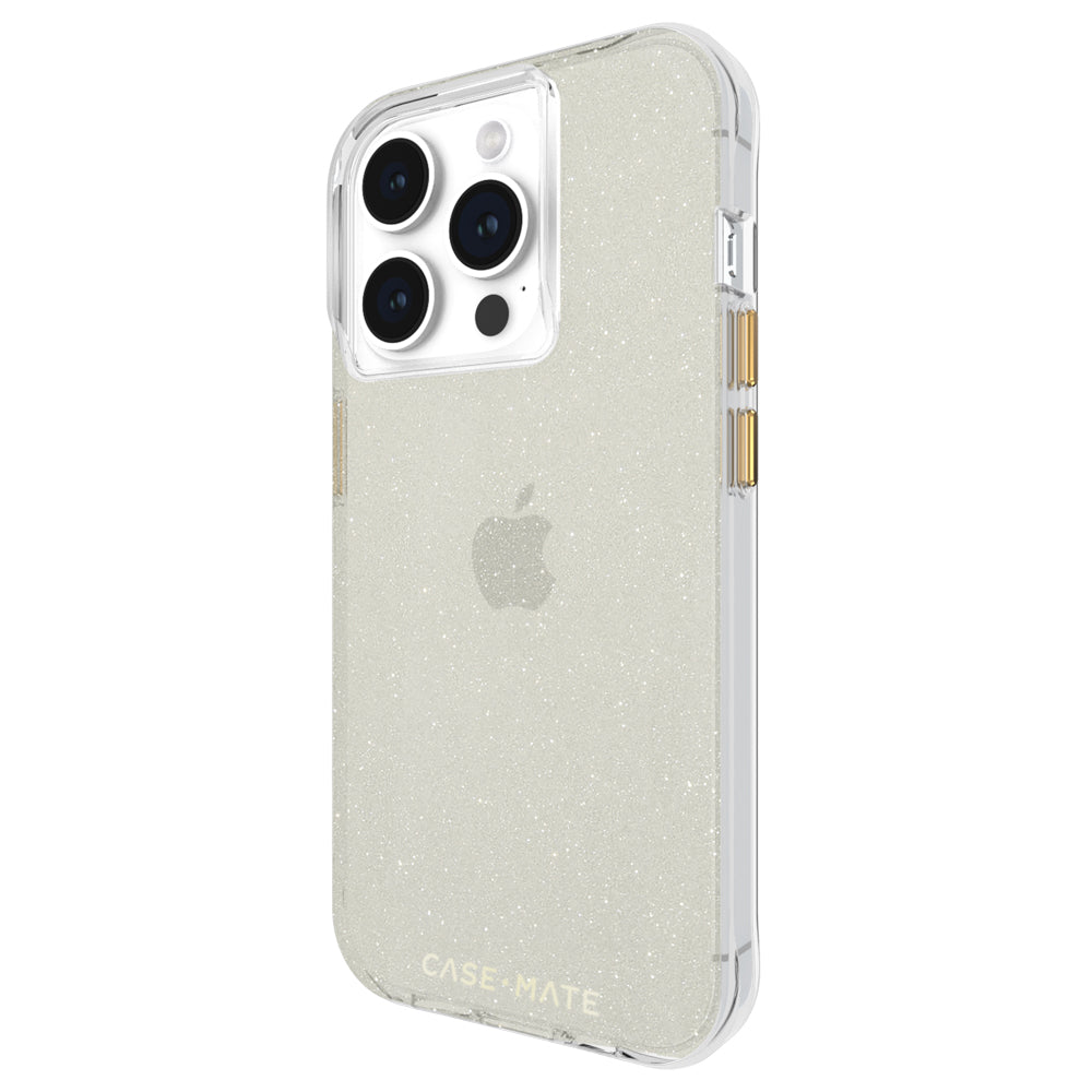 Case-Mate Sheer Crystal Glitter Case | Slim & Protective Phone Cover CASE-MATE