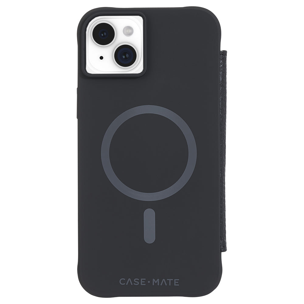 Case-Mate Wallet Folio MagSafe Case for iPhone 15 Plus - Black