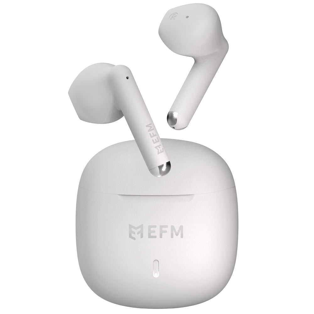EFM Kansas TWS Earbuds With Fast Charge - White (EFAKASU953WHI)