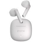 EFM Kansas TWS Earbuds - White True Wireless with Fast Charge 