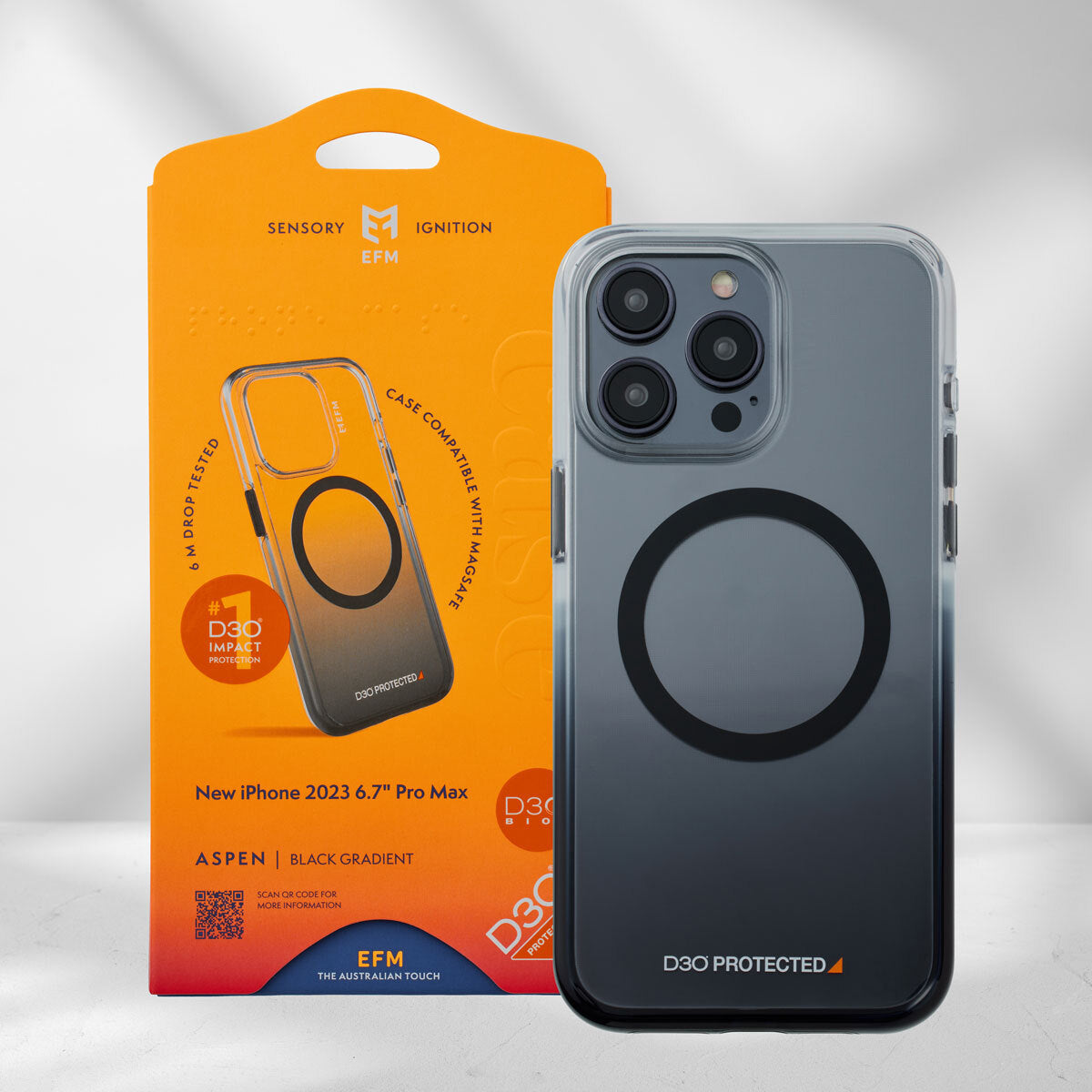 EFM Aspen Case with D3O BIO Drop Protection EFM