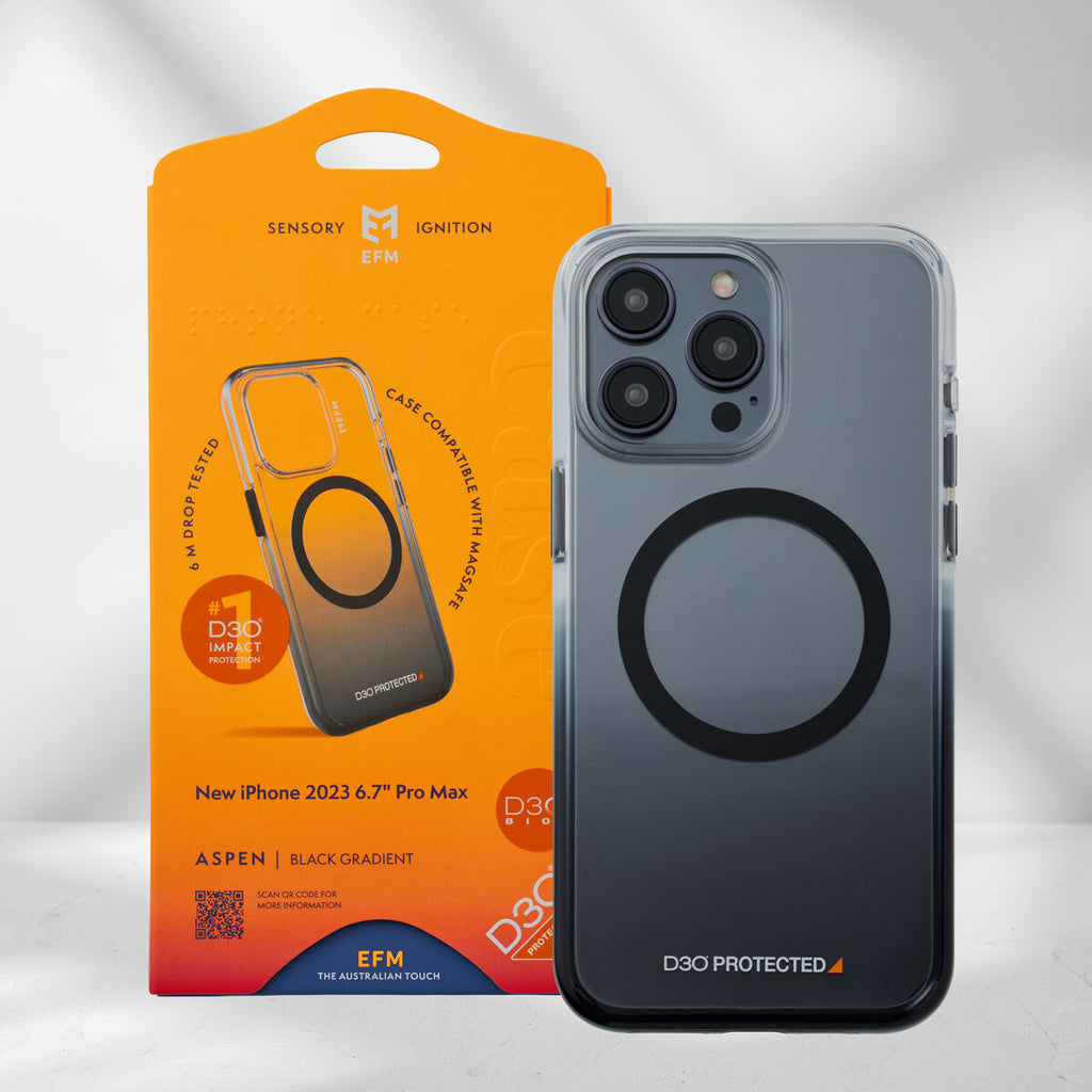 EFM Aspen D3O BIO Case for iPhone 15 Pro Max