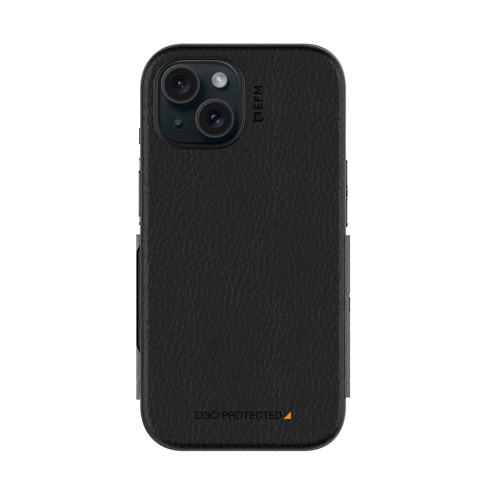 EFM Monaco iPhone 15 Wallet Case | D3O Armour & 5G Friendly