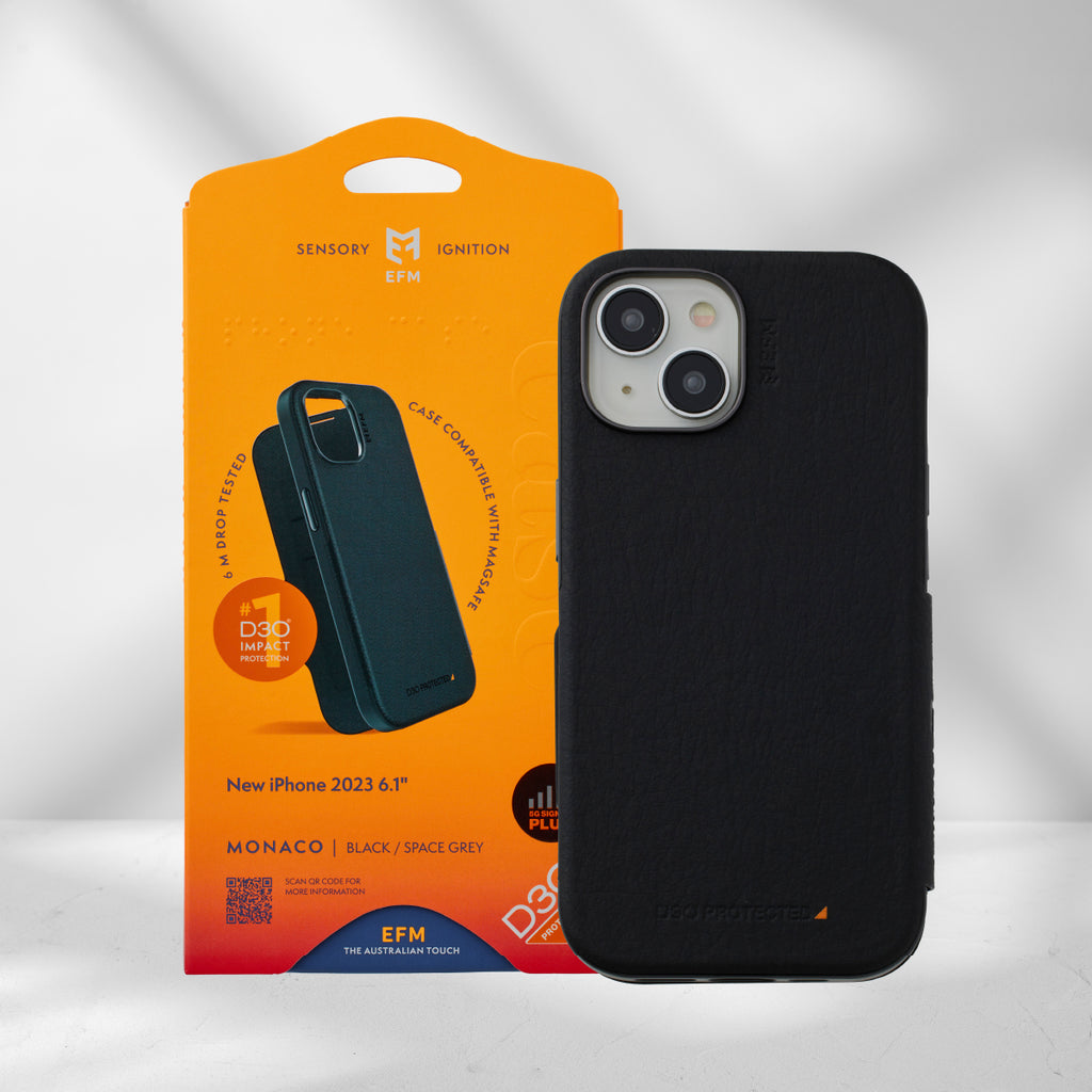 EFM Monaco D3O Wallet Case - Ultimate Protection & 5G Signal EFM