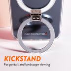 EFM Alta Protective MagSafe Case with Kickstand | D3O Bio Shield EFM