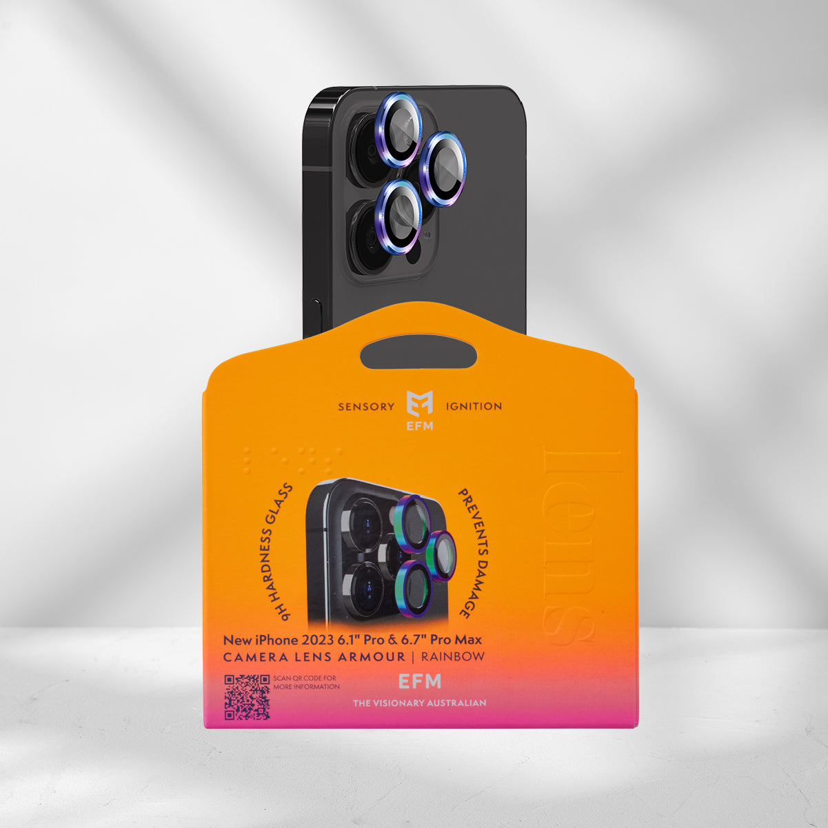 EFM Camera Lens Protector - Ultra-Tough & Clear EFM