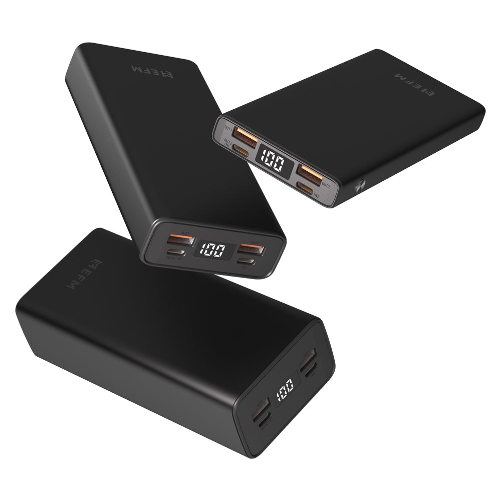 EFM 20000mAh Digital Power Bank - Portable Charger EFM