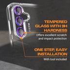 EFM Samsung S24 Camera Lens Protector