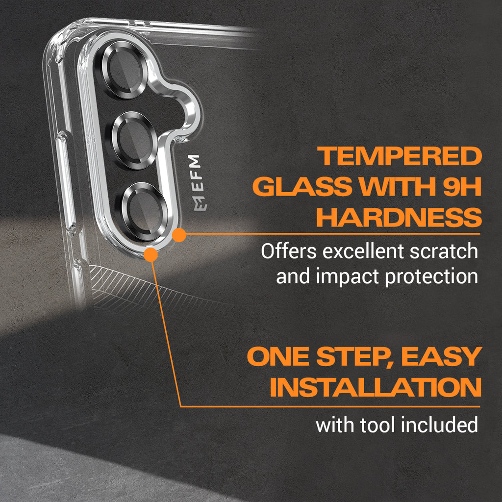 EFM Ultra-Clear Camera Lens Protector & Armour EFM