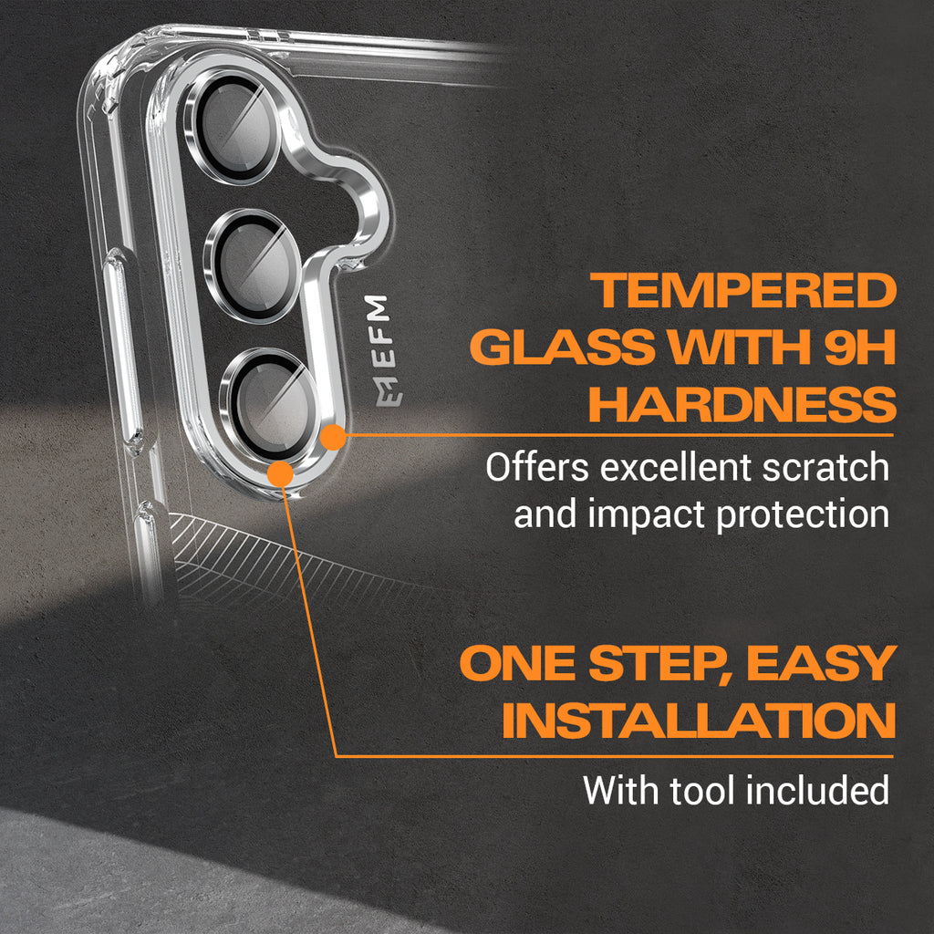 EFM Clear Camera Lens Protector Armour EFM