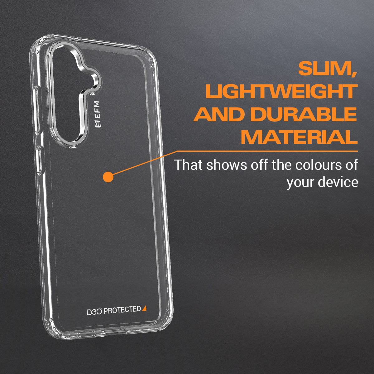 Samsung Galaxy S24 EFM Volta D3O BIO Case - Tough Protection