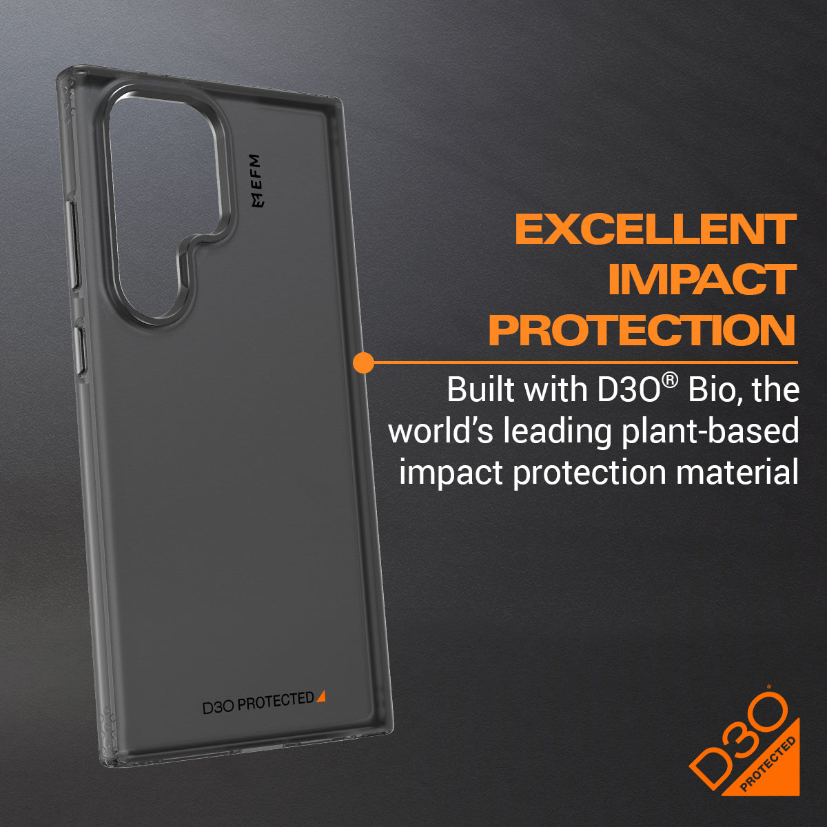 EFM Volta D3O BIO Case - Ultimate Drop Protection EFM