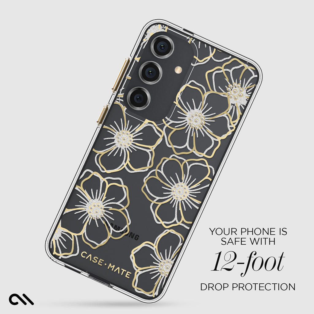 Floral Gems Samsung Galaxy Case - 12ft Drop Protection CASE-MATE