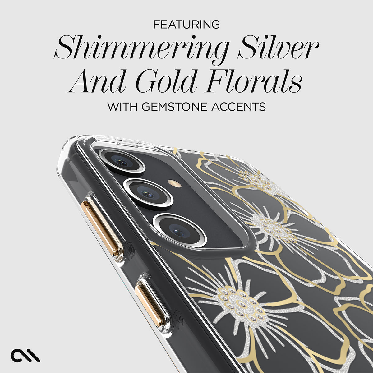 Floral Gems Samsung Galaxy Case - 12ft Drop Protection CASE-MATE