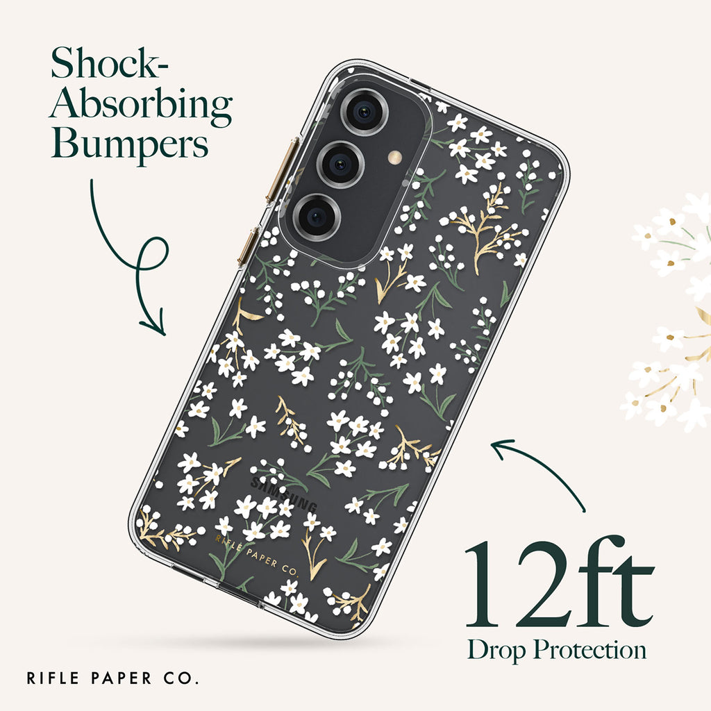 Petite Fleurs Floral Protective Samsung Galaxy Phone Case CASE-MATE