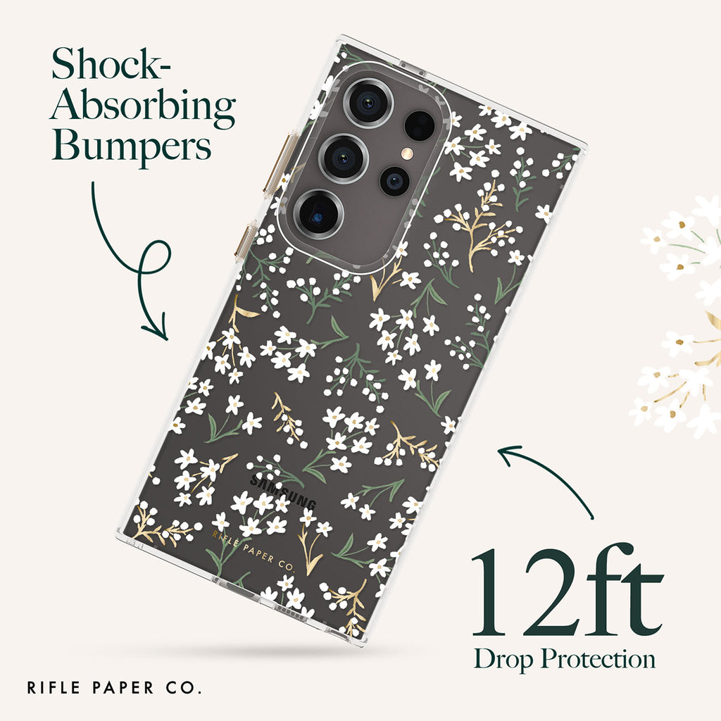 Petite Fleurs Floral Samsung Galaxy Case | 12ft Drop Protection CASE-MATE