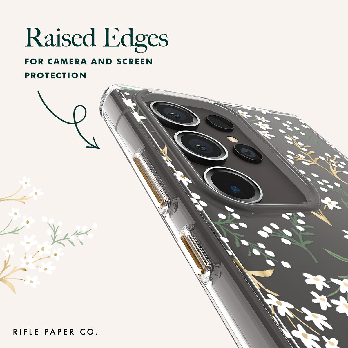 Petite Fleurs Floral Samsung Galaxy Case | 12ft Drop Protection CASE-MATE