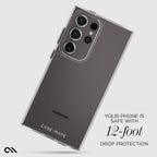 Samsung Galaxy Tough Plus Clear Case - 15ft Drop Protection CASE-MATE