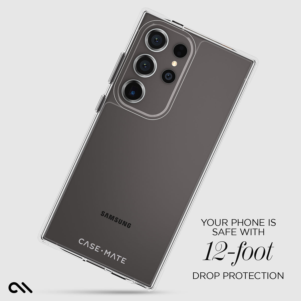 Samsung Galaxy Tough Plus Clear Case - 15ft Drop Protection CASE-MATE