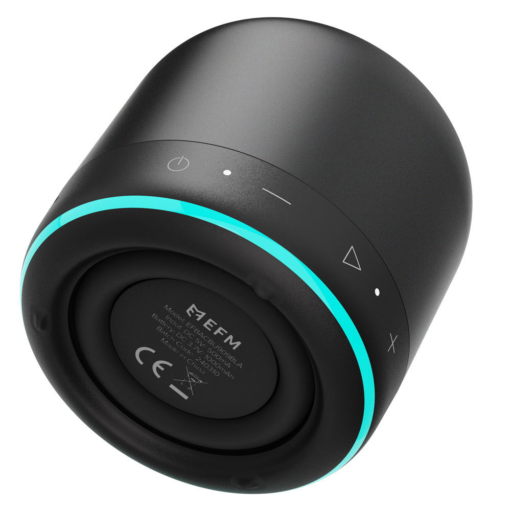 EFM Cloudbreak Mini Portable Bluetooth Speaker with Dynamic Lights 