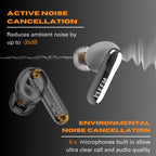 EFM Chicago TWS Earbuds: Hybrid ANC, Smart Pause & Long Battery Life EFM